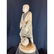 Antique carved man holding lantern - 2