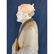 Antique carved man holding lantern - 5
