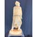 Antique carved man holding lantern - 8