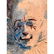 Mid Century oil on Masonite clown Haunting rendition - 6