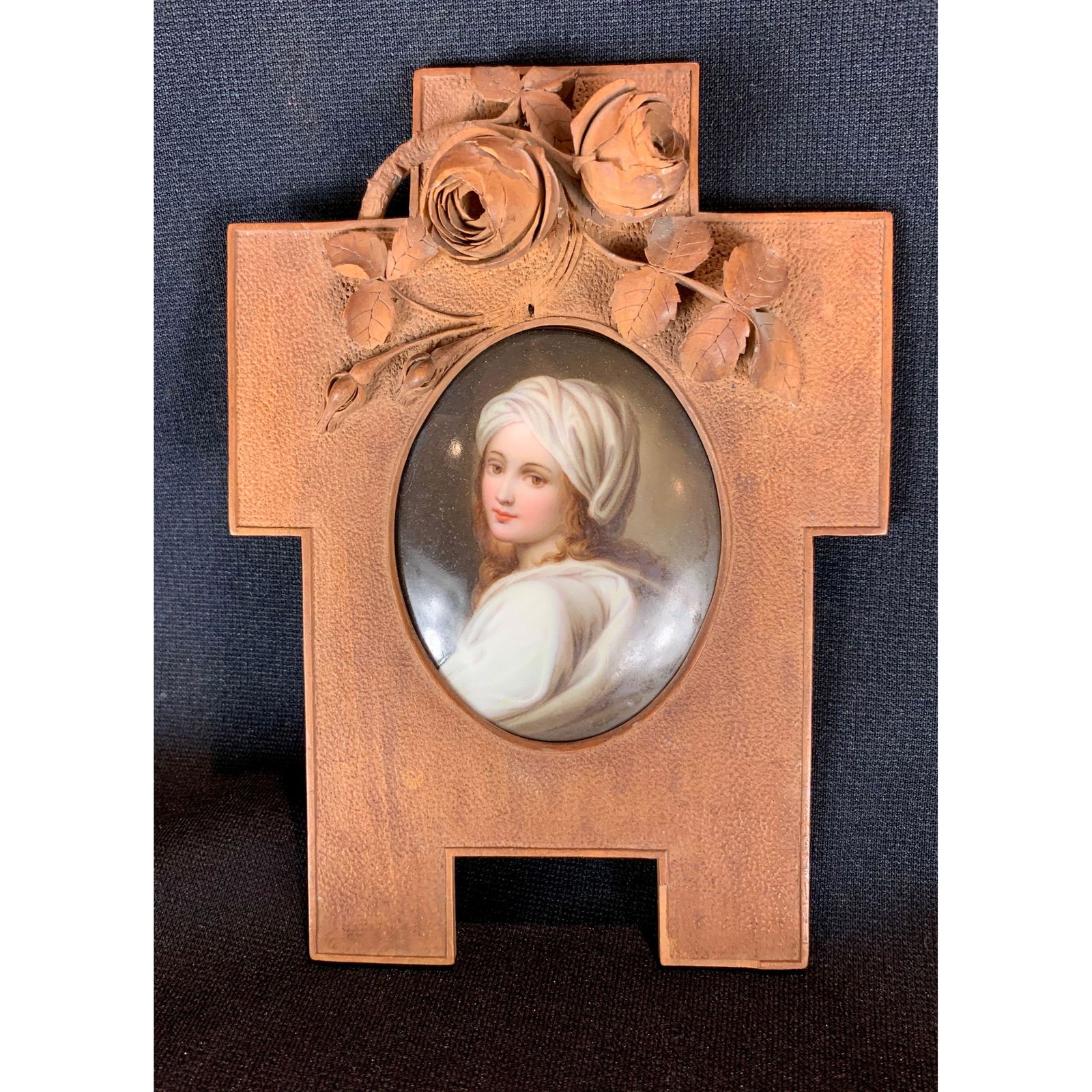 Antique KPM / Berlin Porcelain with headdress (1 of 8)