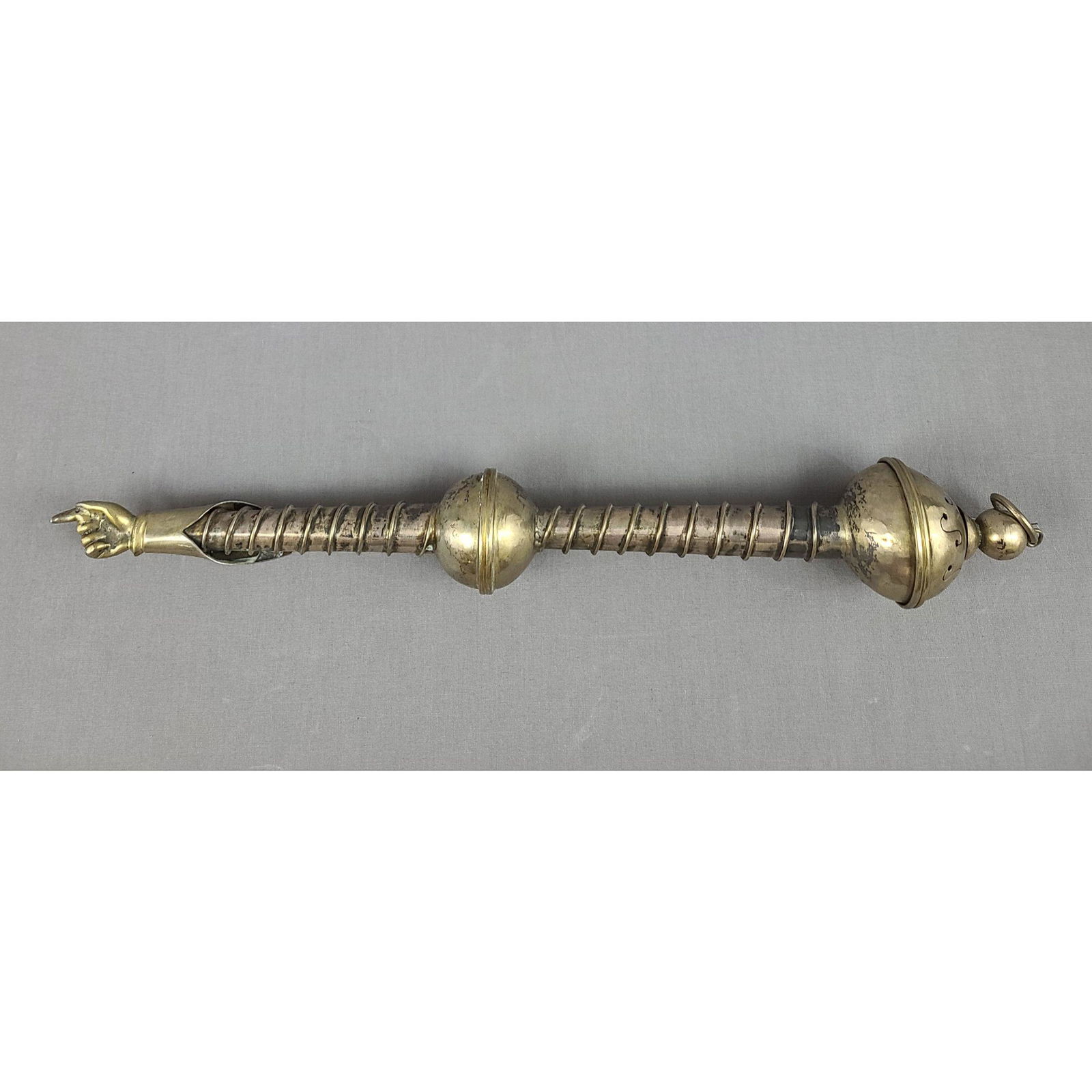 Antique Torah Pointer Wooden, Silver (1 of 10)