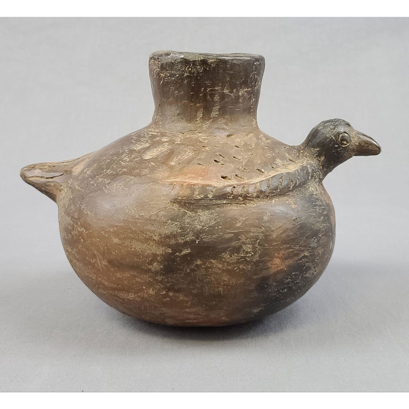 Mississippi Valley Precolumbian Effigy Pot (1 of 14)