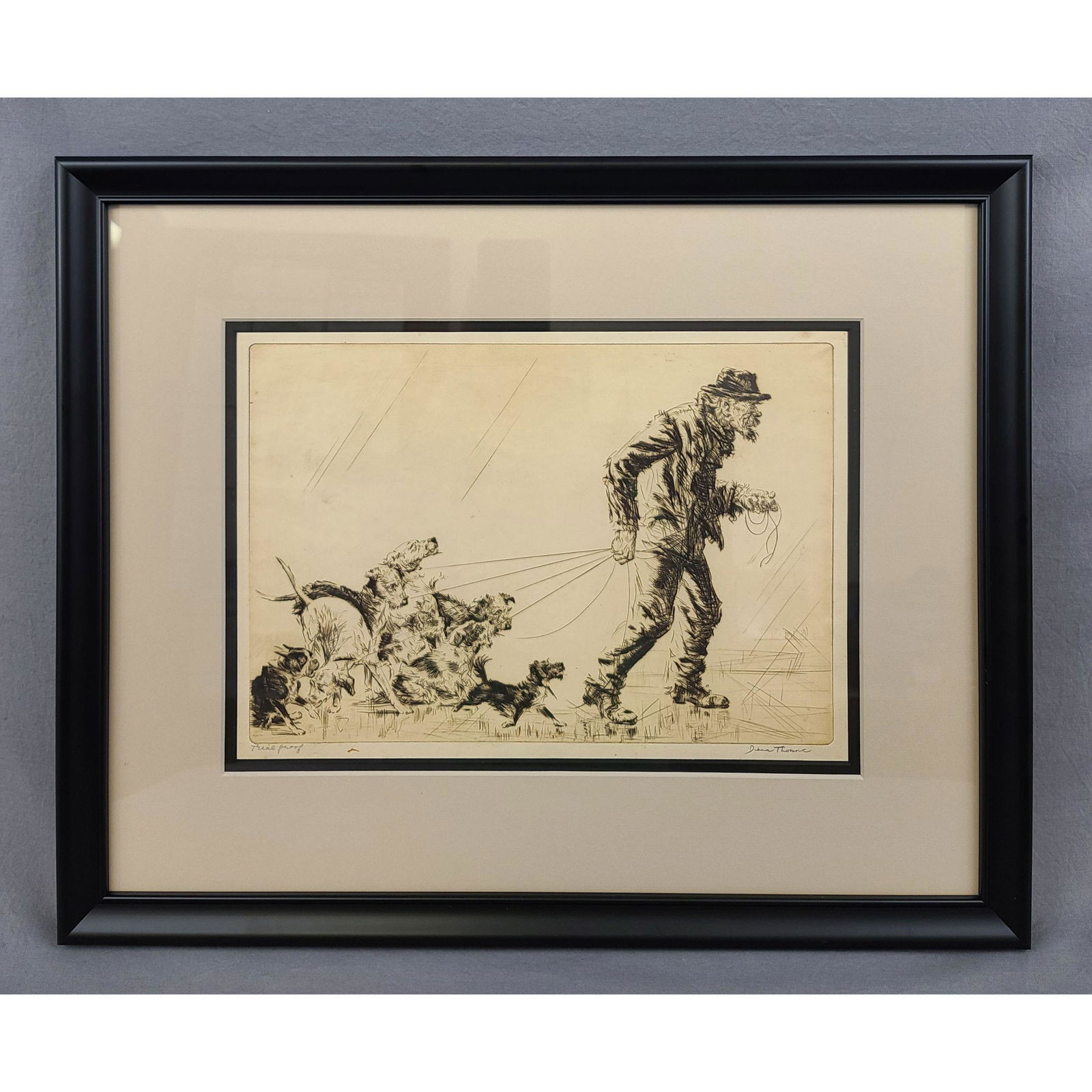 Diana Thorne Find Artist Proof Etching (1 of 7)