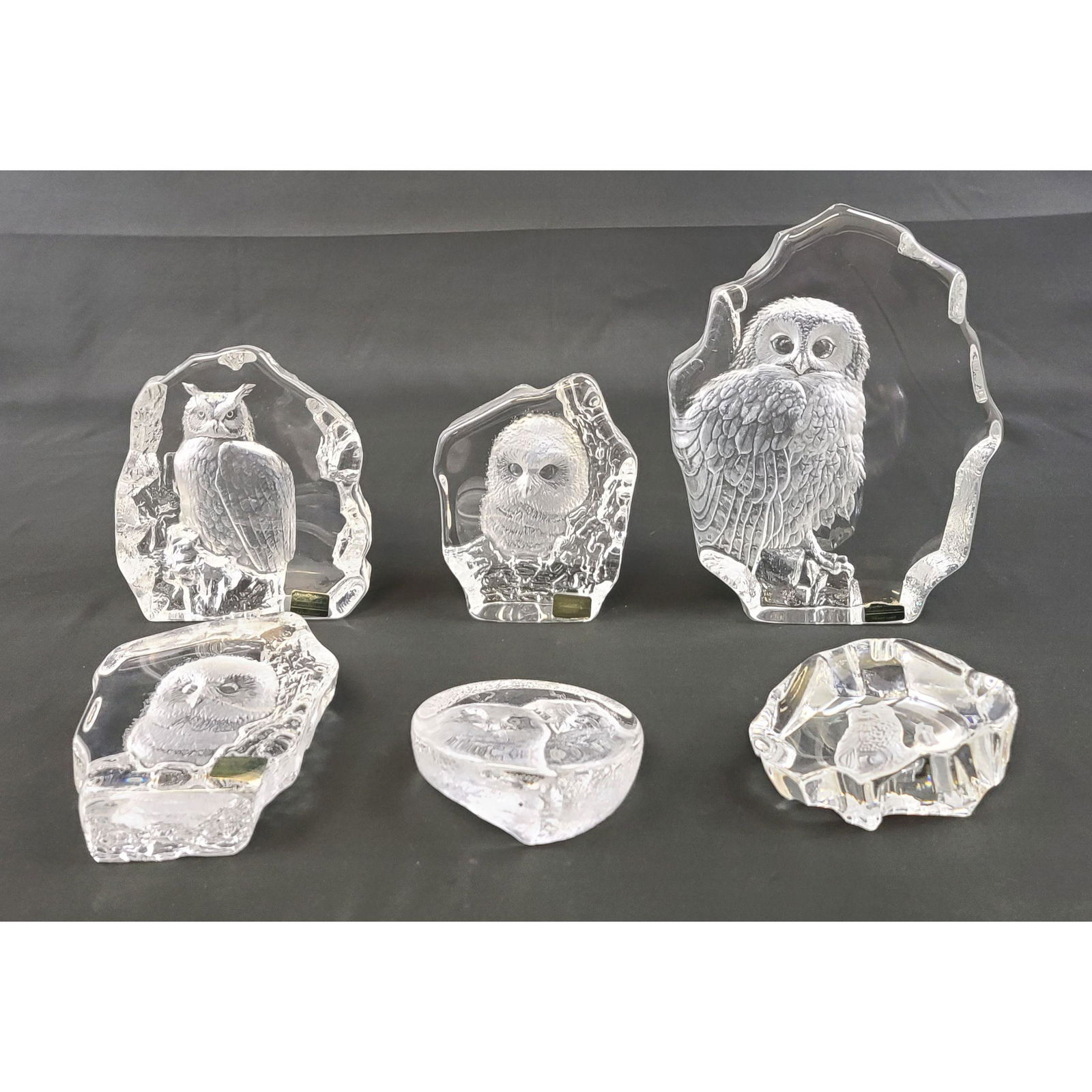 Mats Jonasson チューリップデザイン ガラス リーフプレート FOLIA マッツジョナサン Leaf Plate Folia
