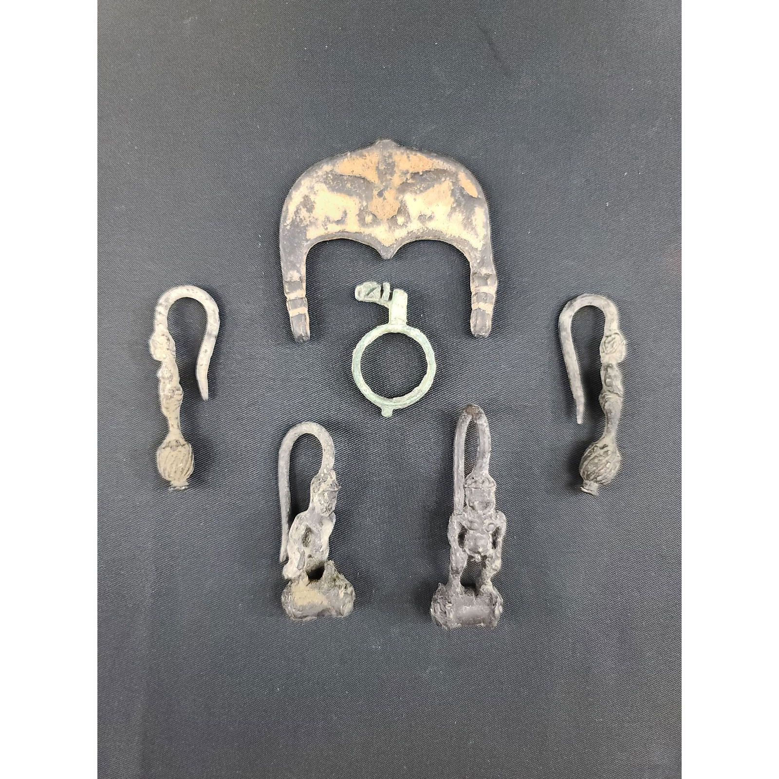 Ancient Roman Bronze Artifact Pieces (1 of 16)