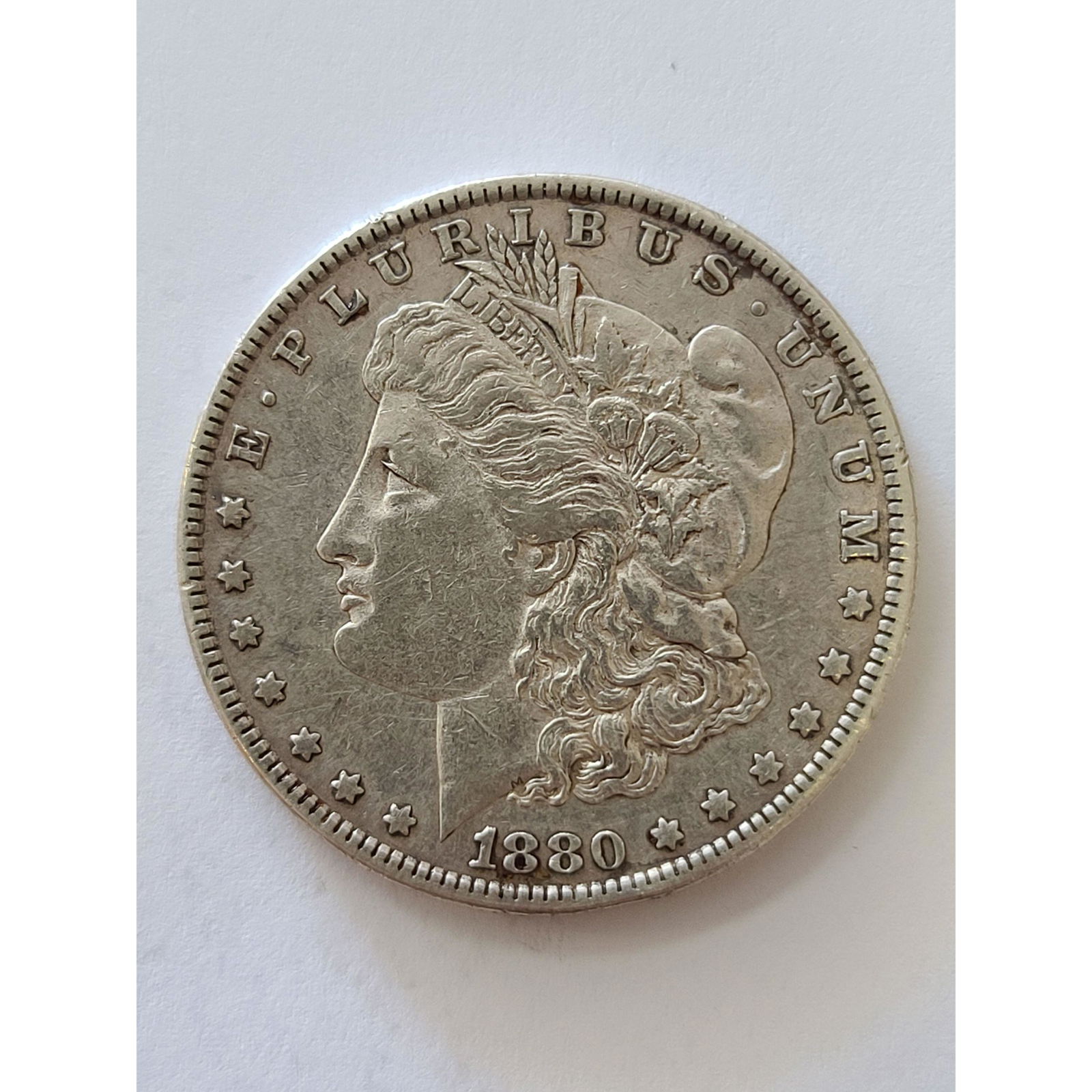 Morgan Silver Dollar 1880 O (1 of 2)