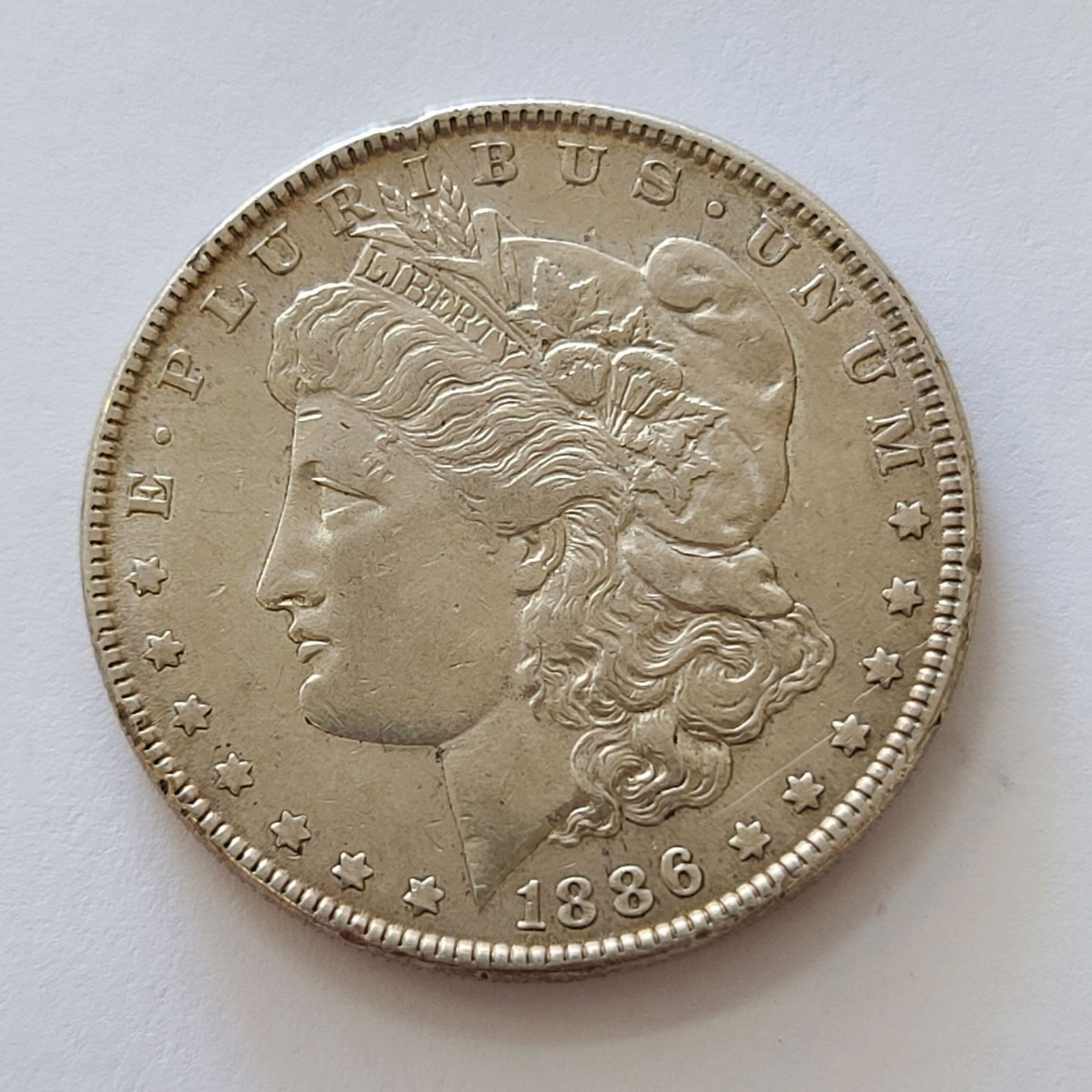 Morgan Silver Dollar 1886 (1 of 2)