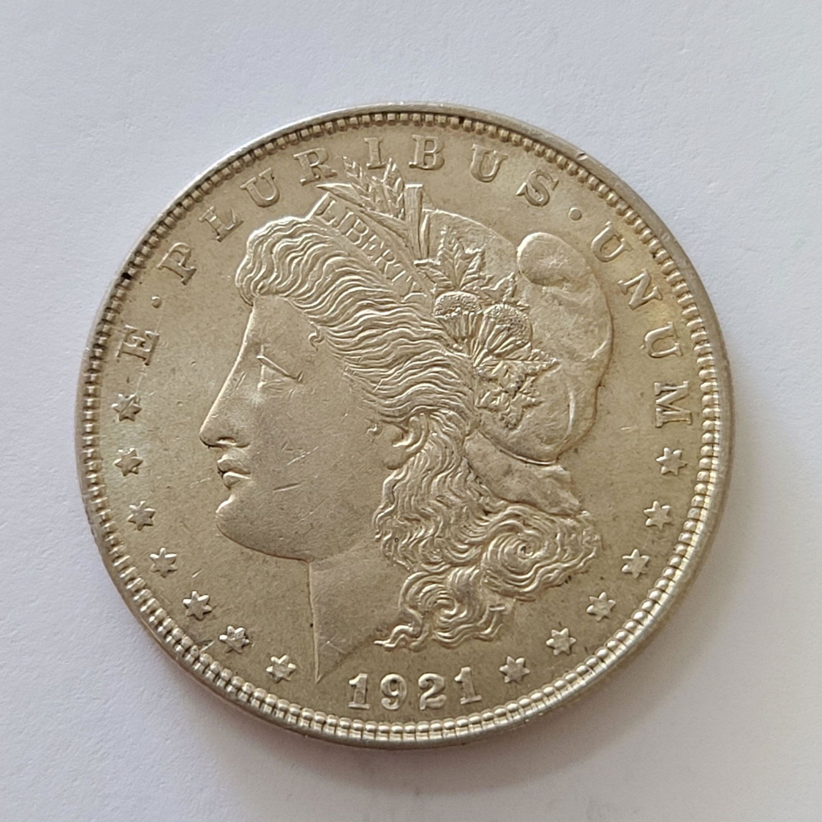 Morgan Silver Dollar Coin 1921 (1 of 2)