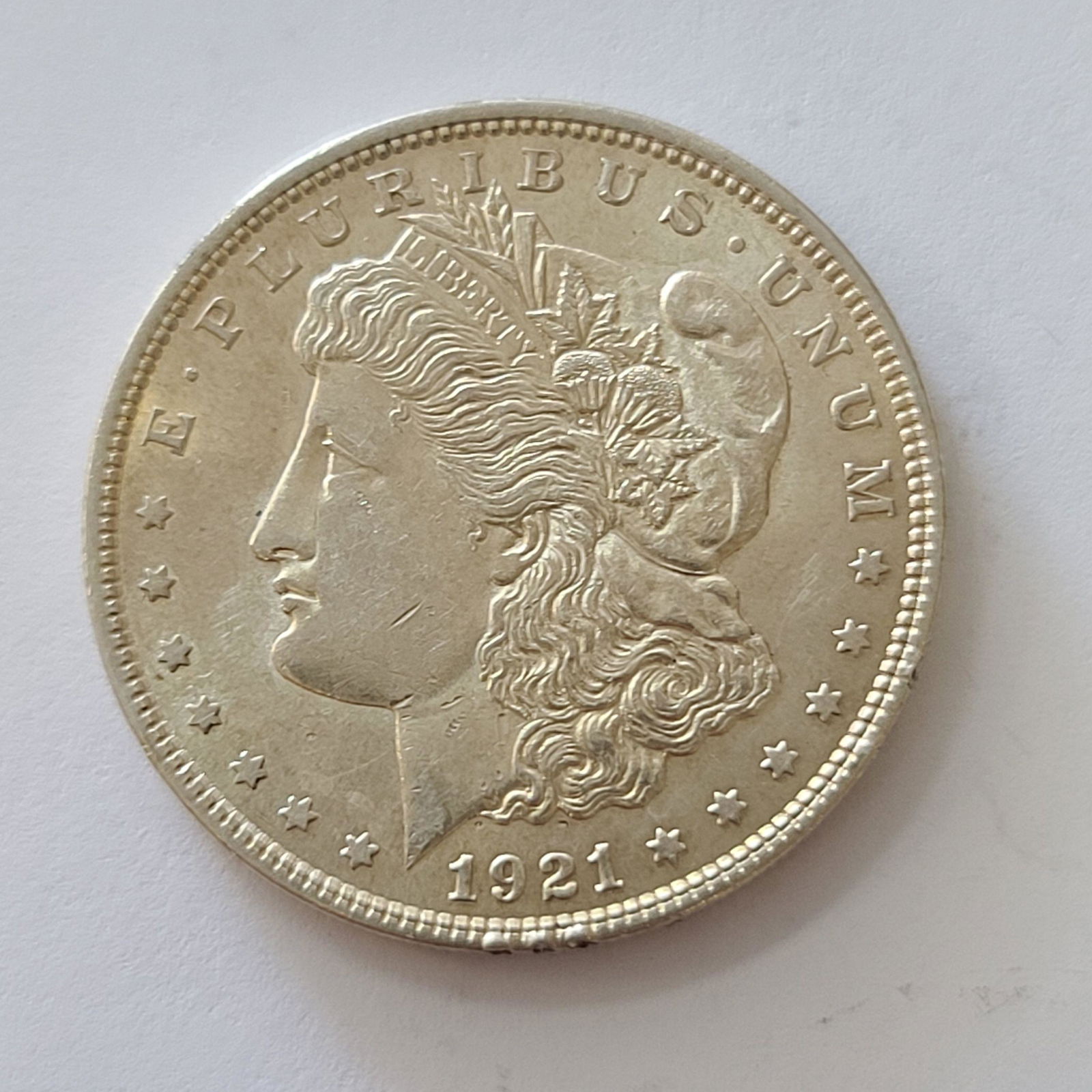 Morgan Silver Dollar Coin 1921 (1 of 2)