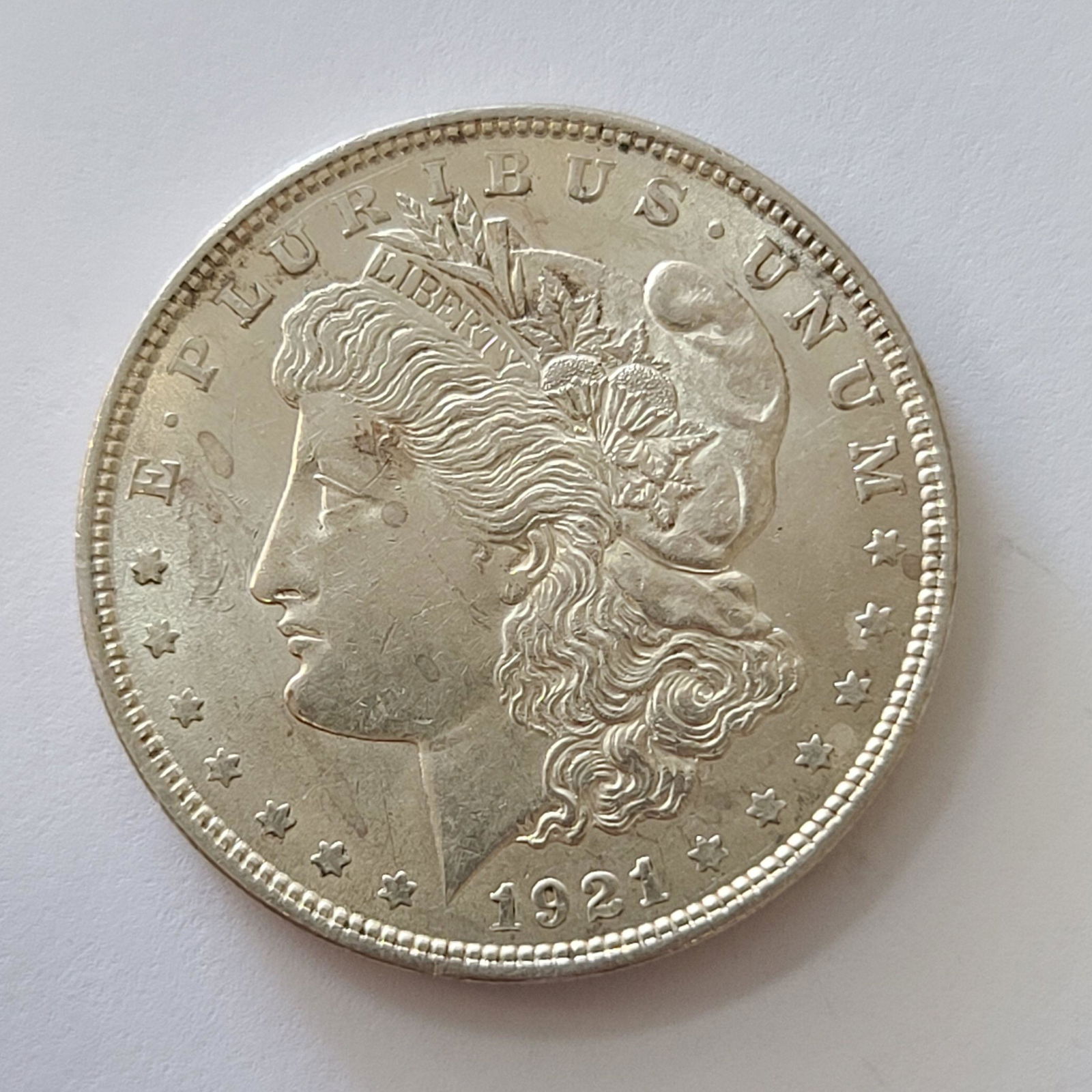 Morgan Silver Dollar Coin 1921 (1 of 2)