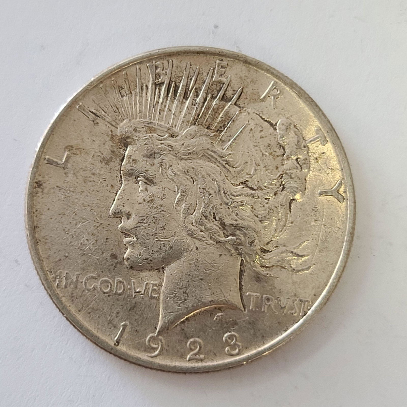 Peace Silver Dollar Coin 1923: Peace Silver Dollar Coin 1923