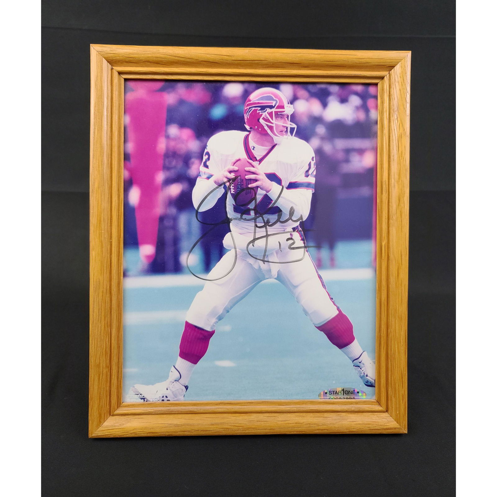 Autographed JIM KELLY Photograph Buffalo Bills (1 of 3)