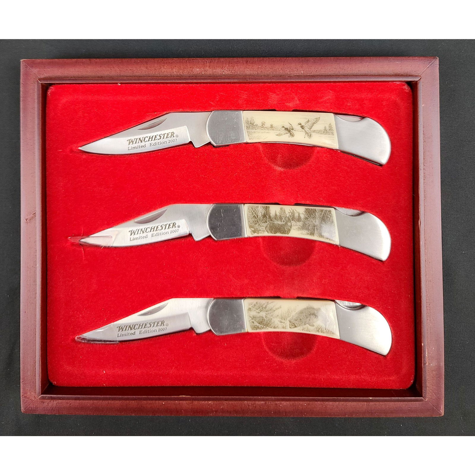 2007 Winchester Knife Set In A Box Limited Edition 2007 Sep 26 2020 Rbfinearts In Fl