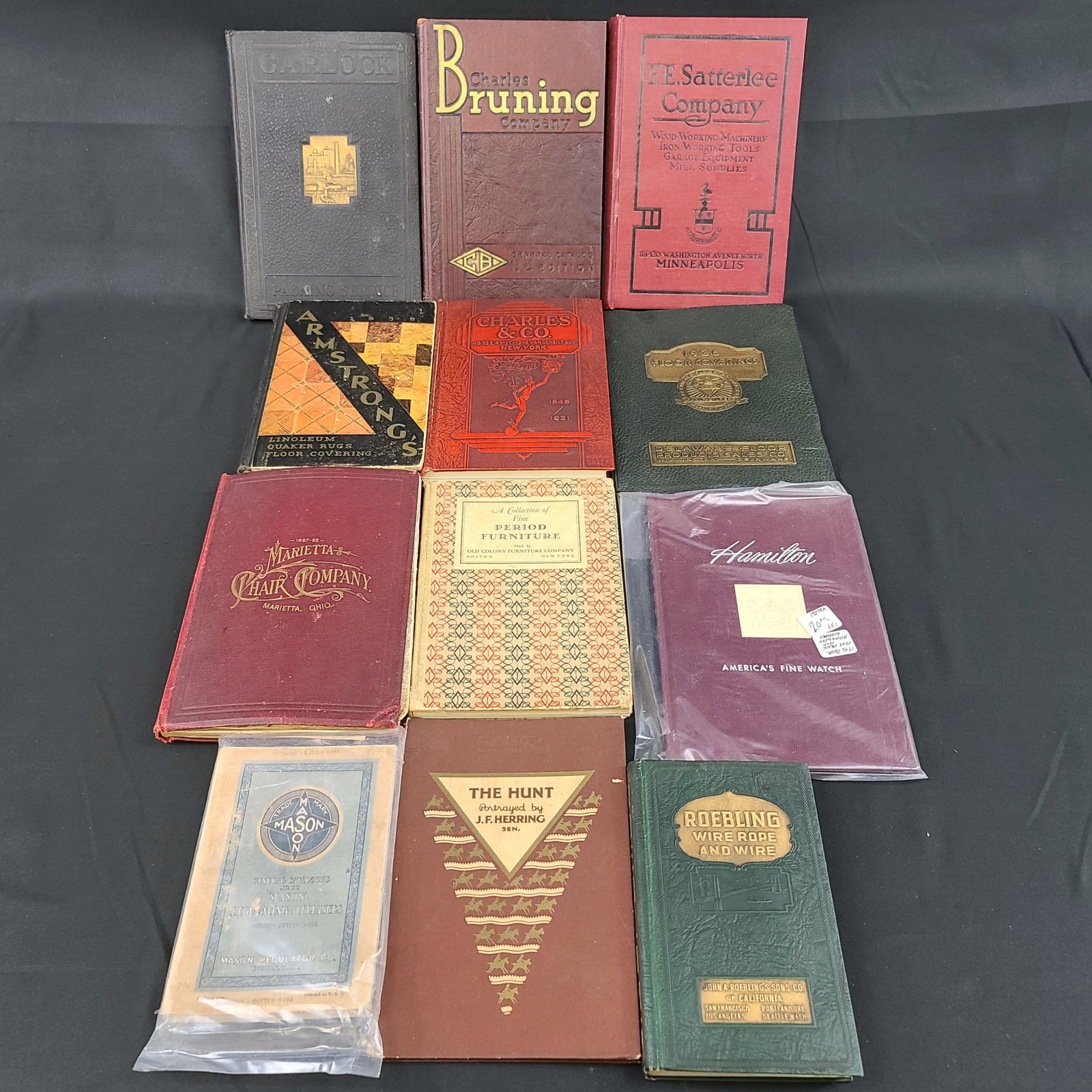 Lot of 12 Early 20th C Trade Catalogs See Photos (1 of 20)