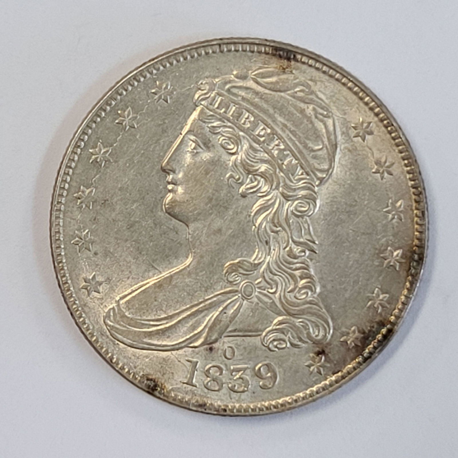 1839 O Bust Half Dollar Silver Coin MS62 (1 of 10)