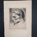Antique Steel Engraving Signed