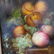 Antique Oil On Canvas Still Life Painting Signed - 6