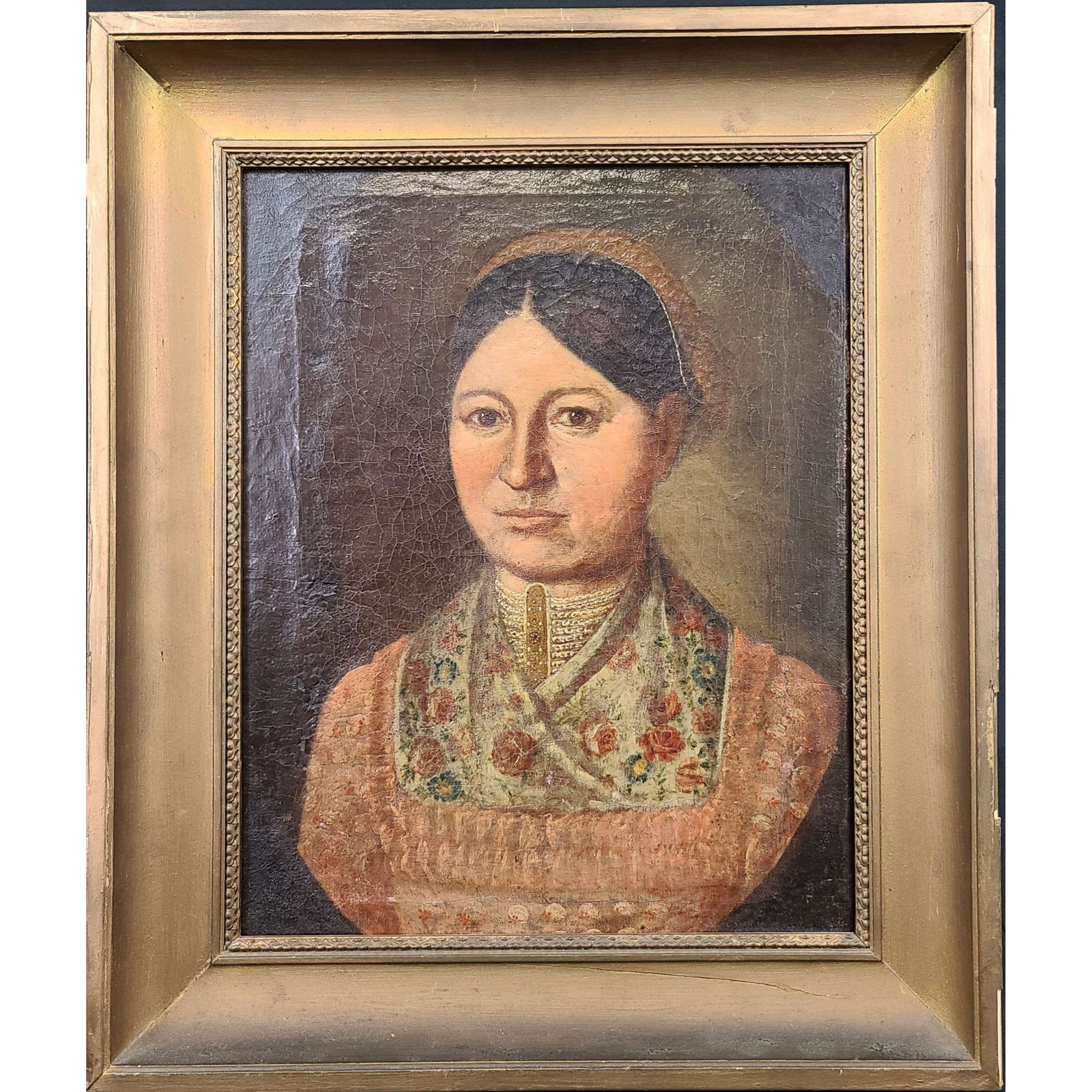 A Fine Antique German Portrait Painting W/ Annotation (1 of 20)