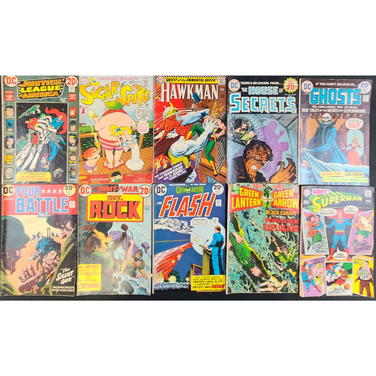 10 Vintage Comic Books See Pics (1 of 13)