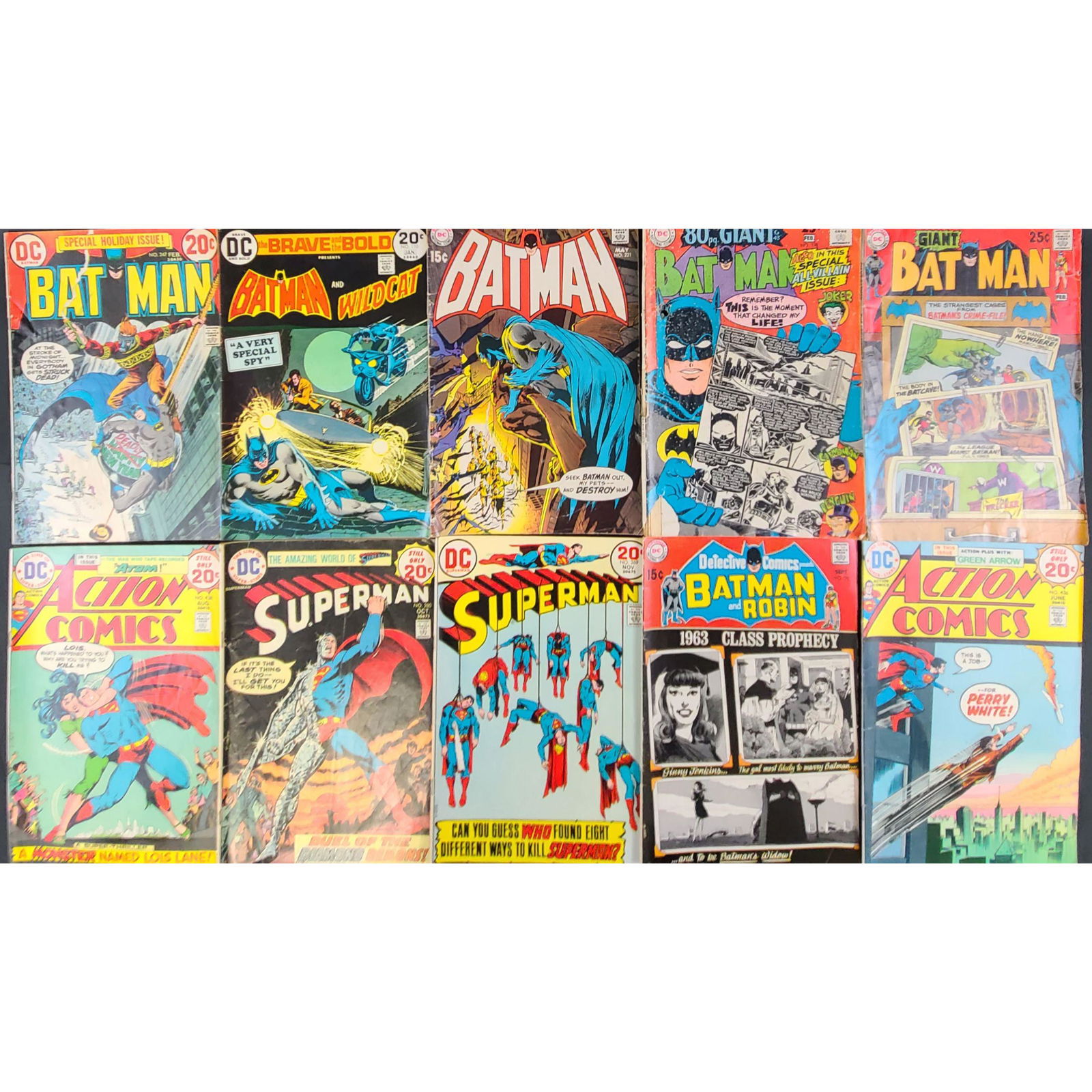 10 Vintage Comic Books See Pics (1 of 11)