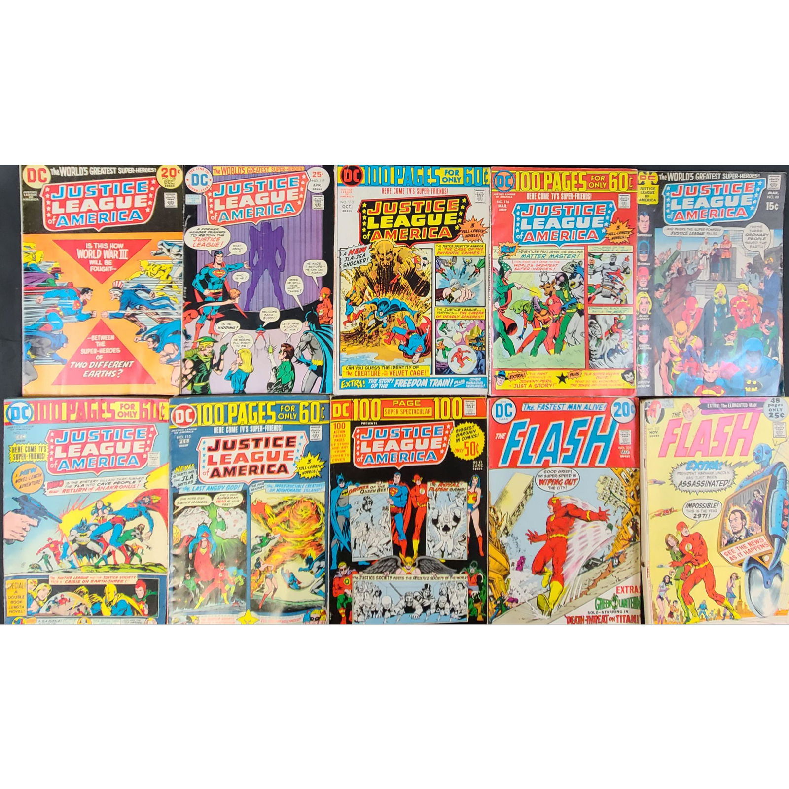 10 Vintage Comic Books See Pics (1 of 11)