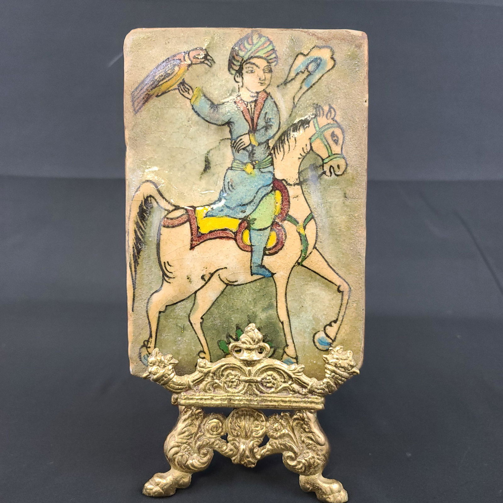 Antique Persian Tile 18-19th Century (1 of 13)