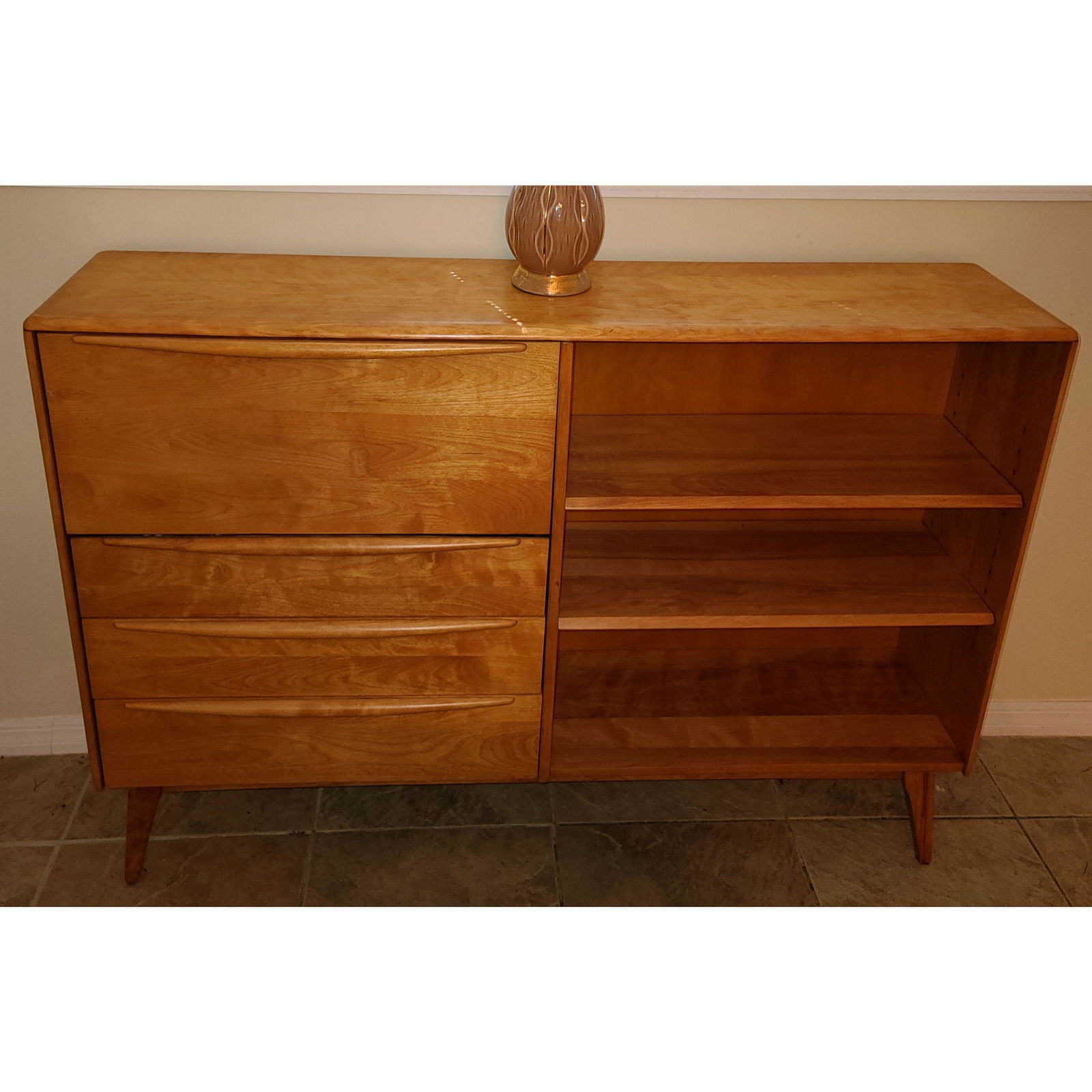 Mid Century Modern Secretary / Book Case Heywood Wakefi (1 of 10)