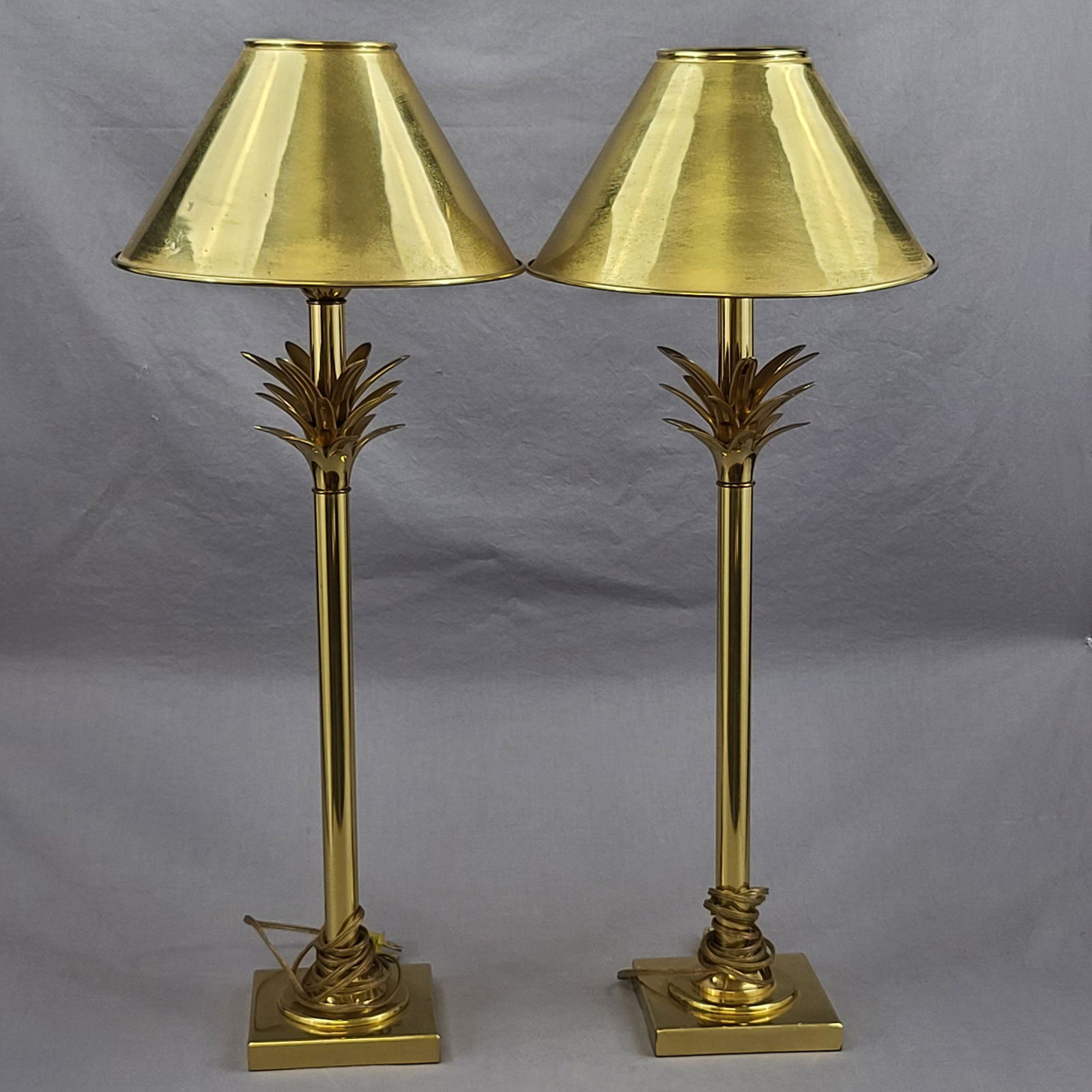Pair of Decorative Brass Lamps (1 of 8)