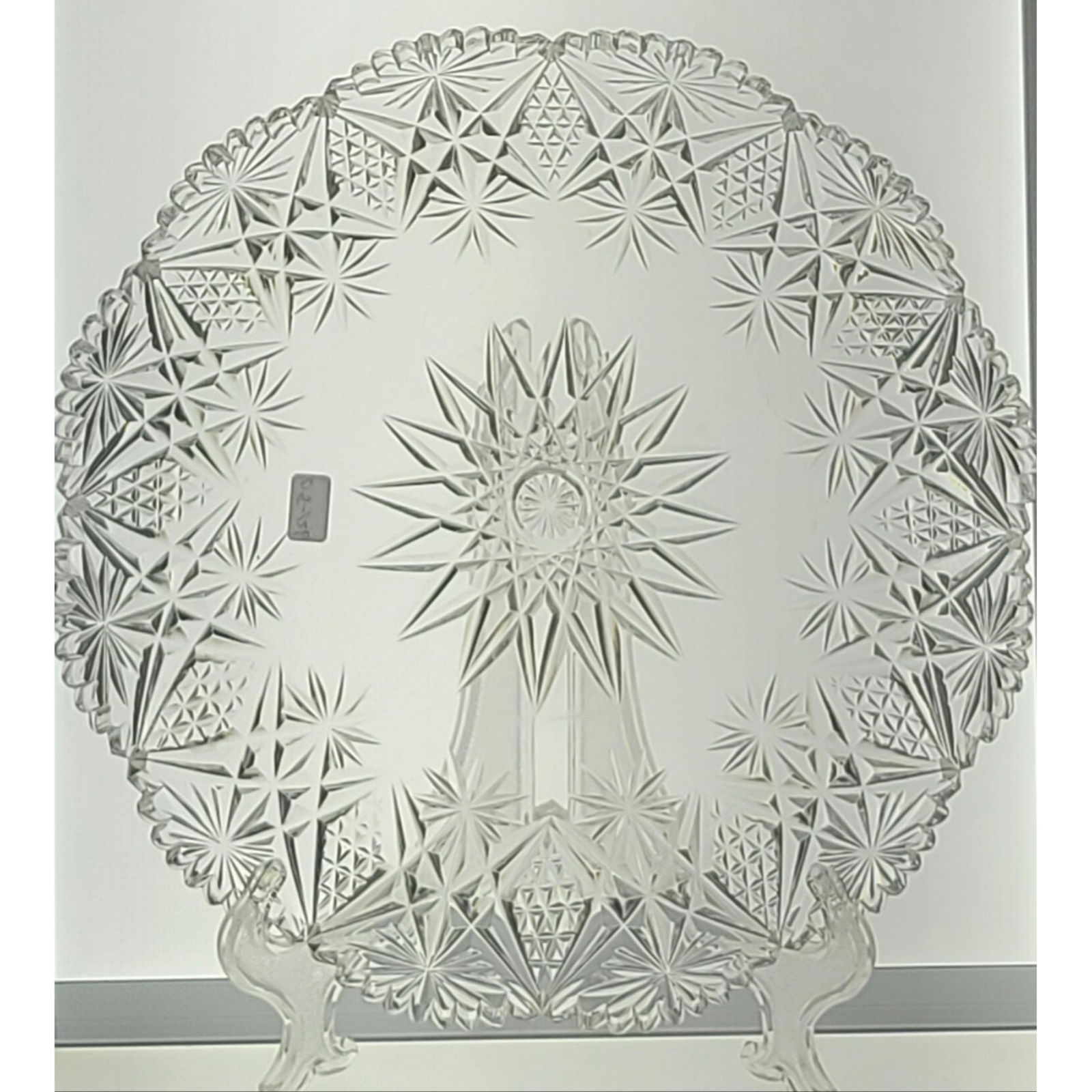 American Brilliant Period Mt Washington Bedford Tray (1 of 8)