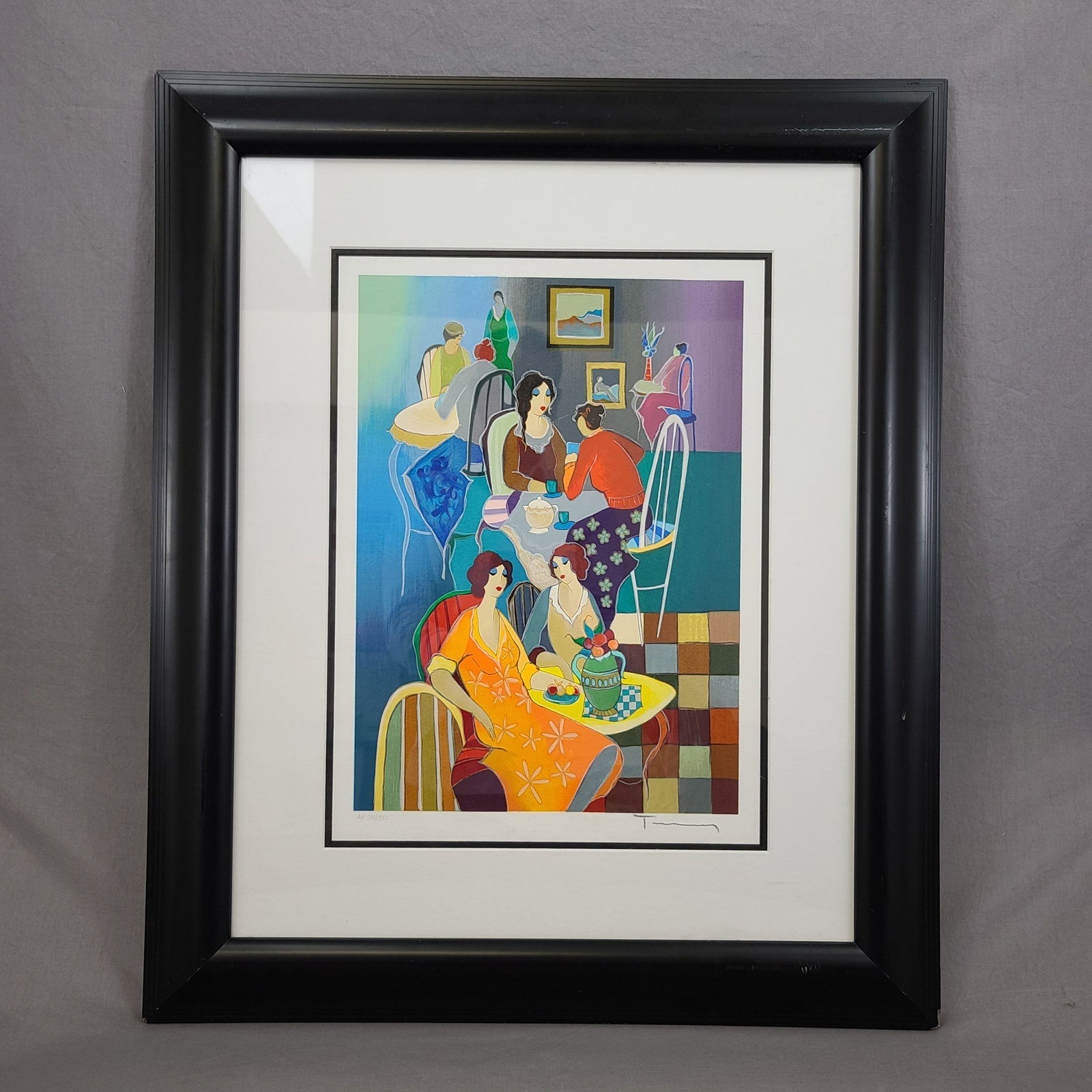 Artist Proof Signed and Numbered Tarkay Serigraph (1 of 9)