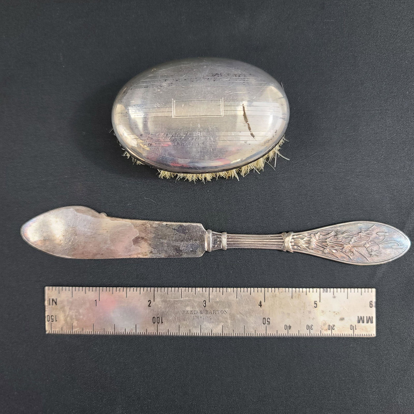 Reed And Barton Sterling Silver Ruler Lot 85 Grams: Reed And Barton Sterling Silver Ruler Lot 85 Grams