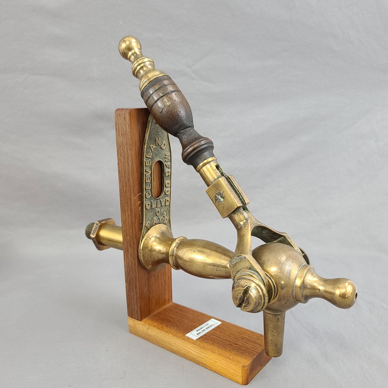 Antique Beer Tap CLEVELAND MFG CO. 19th Century: Antique Beer tap 19th C