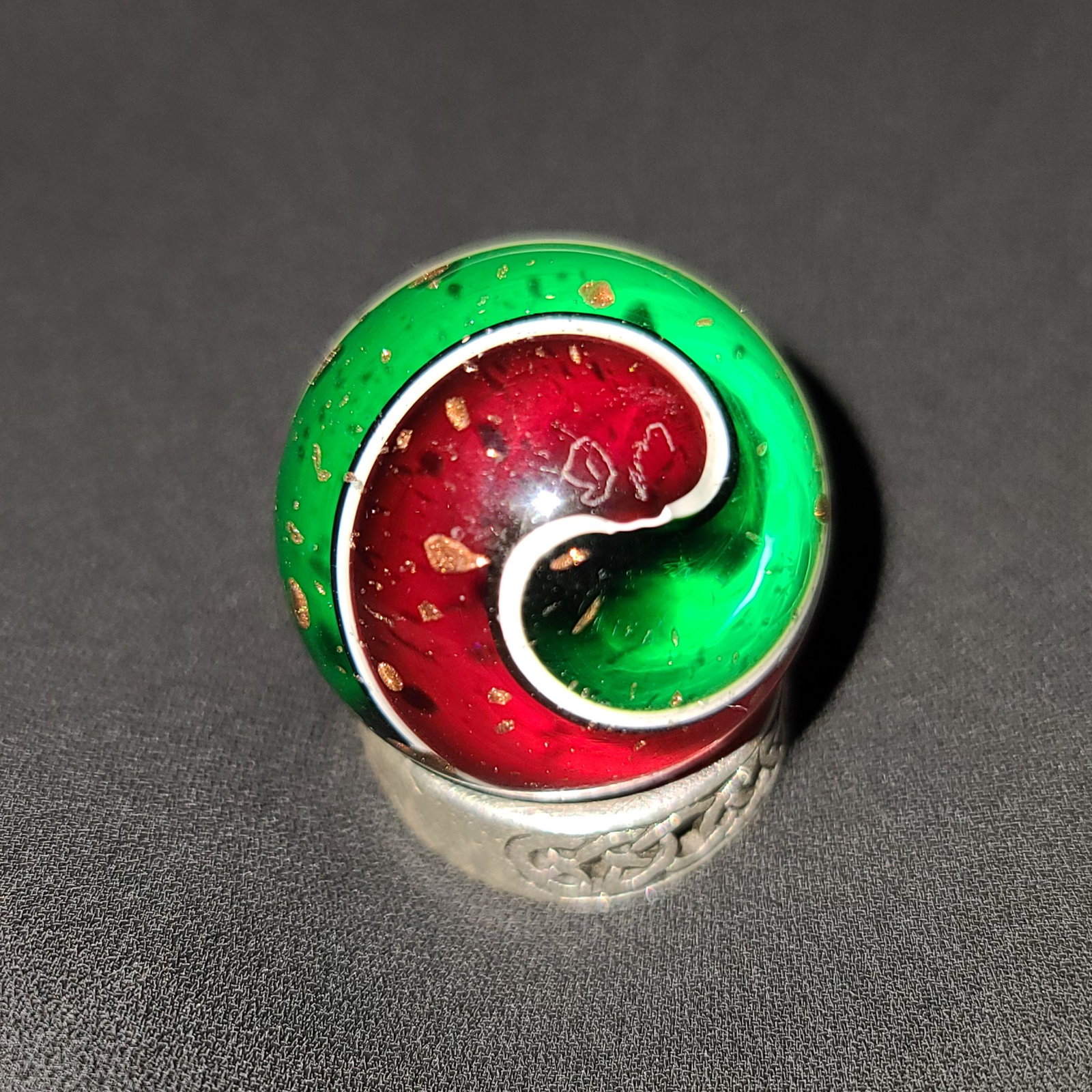 Vintage Glass Marble: Vintage Glass Marble Appx. 1"