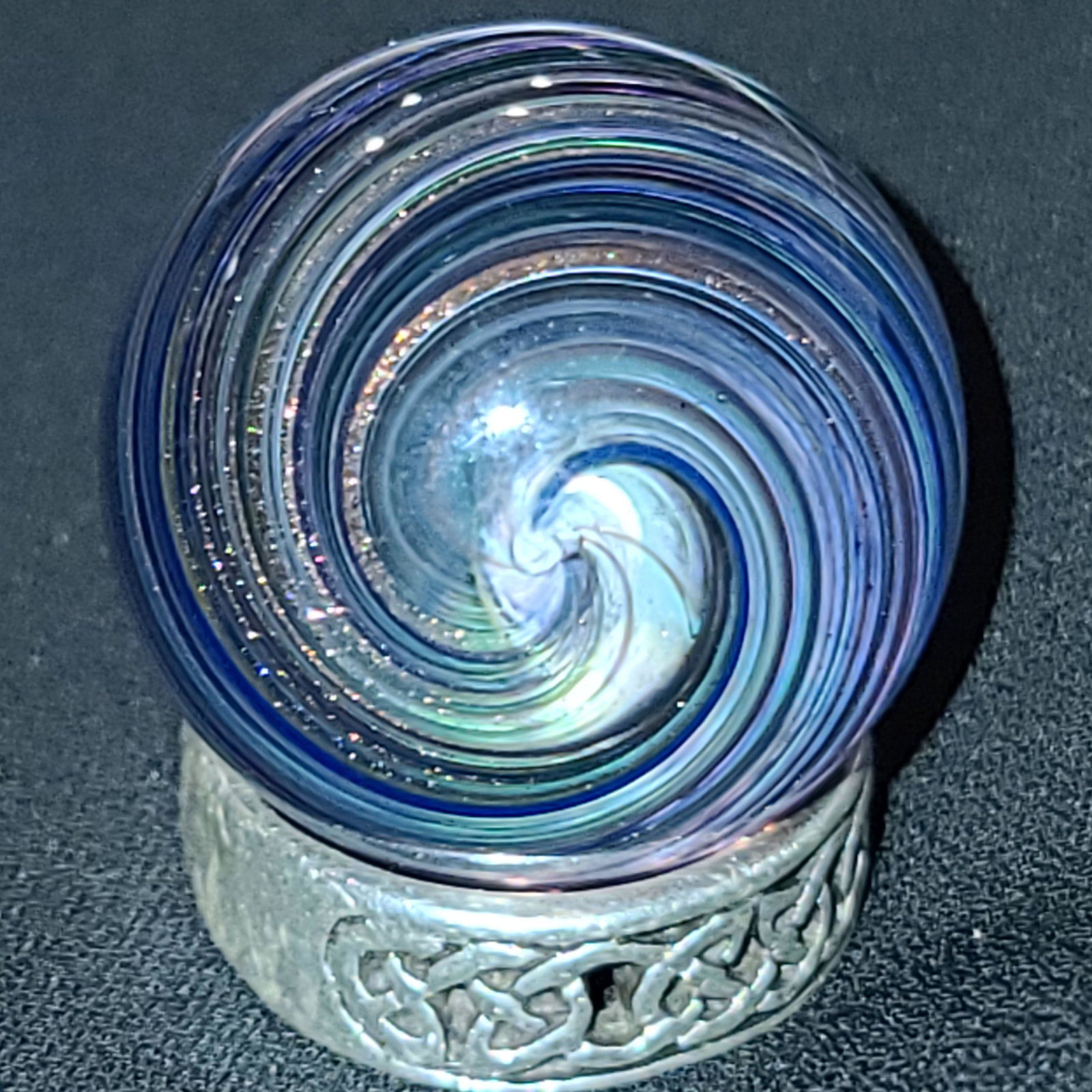 Vintage Glass Marble: Vintage Glass Marble Appx. 1"