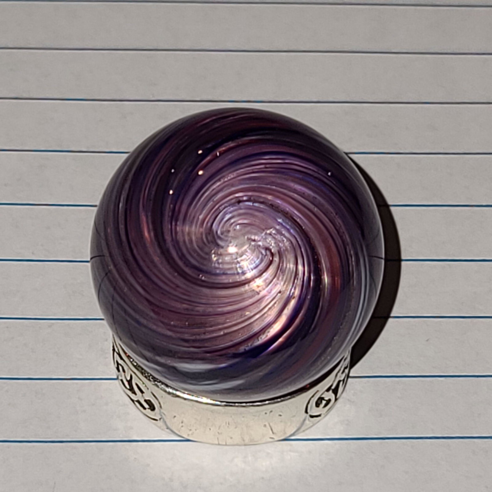 Vintage Glass Marble: Vintage Glass Marble Appx. 1"