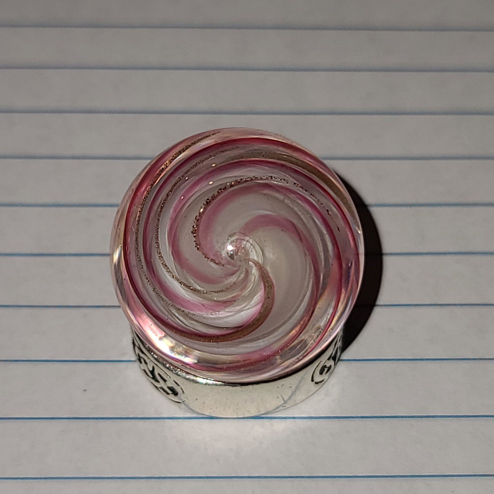 Vintage Glass Marble: Vintage Glass Marble Appx. 1"
