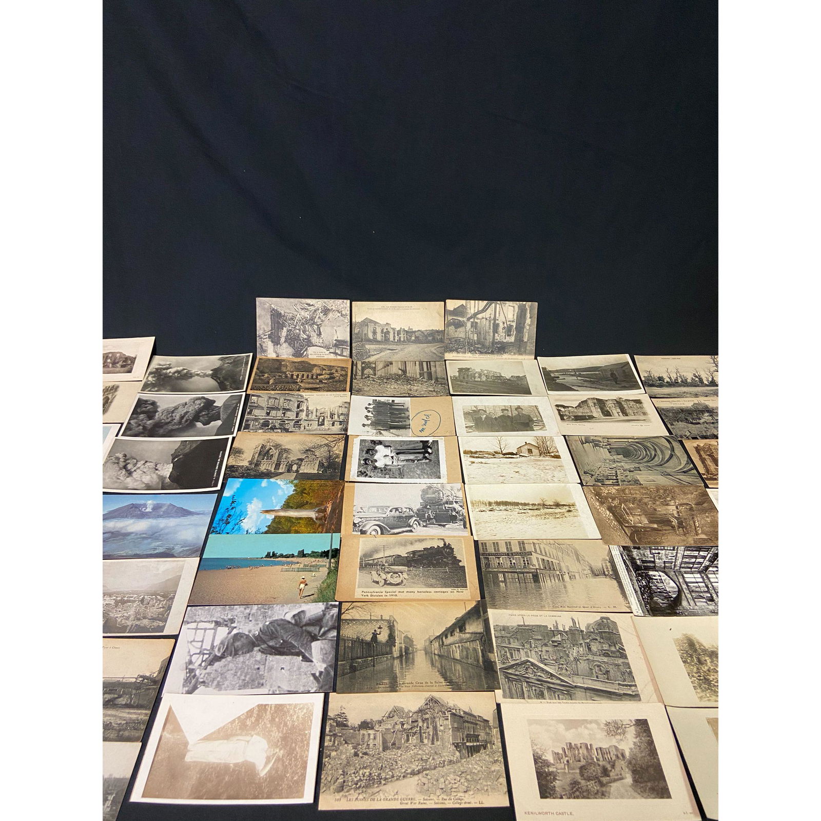 Lg Vintage Lot Of Assorted Postcards W/ Stamps, EARLY!! (1 of 10)