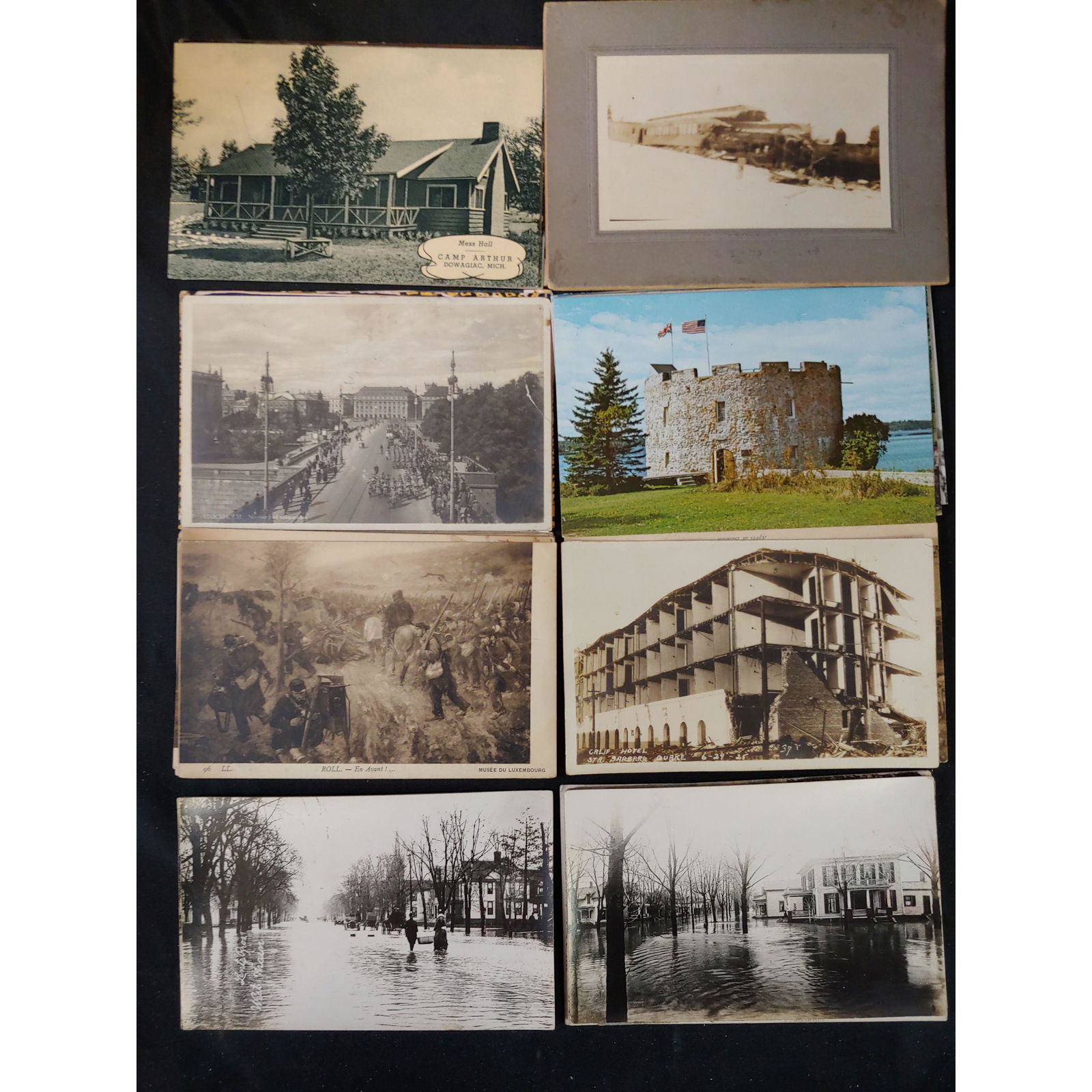 Lg Vintage Lot Of Assorted Postcards W/ Stamps, EARLY!! (1 of 2)