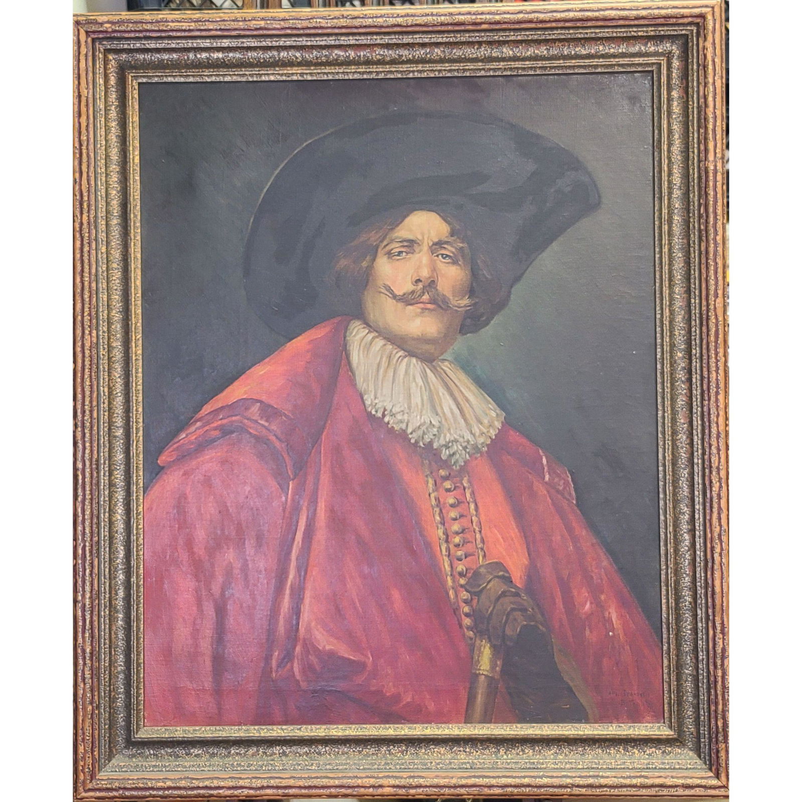 CAVALIER PORTRAIT PAINTING - ALEX de ANDREIS (1 of 14)