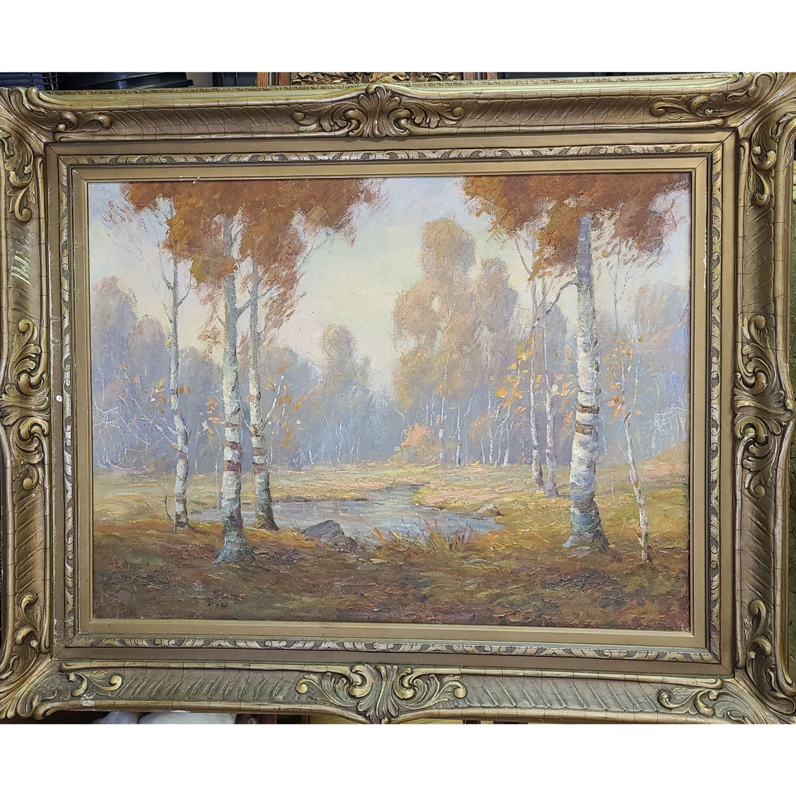 Oil On Canvas Landscape painting Early 20th C (1 of 15)