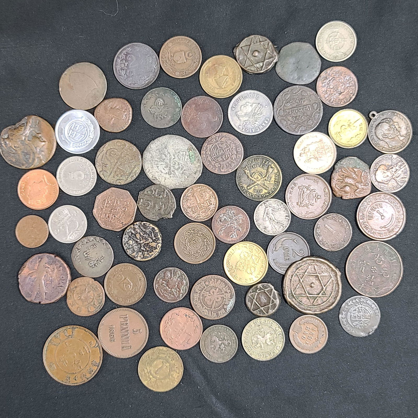 A Grouping Of Ancient Antique Coins (1 of 10)
