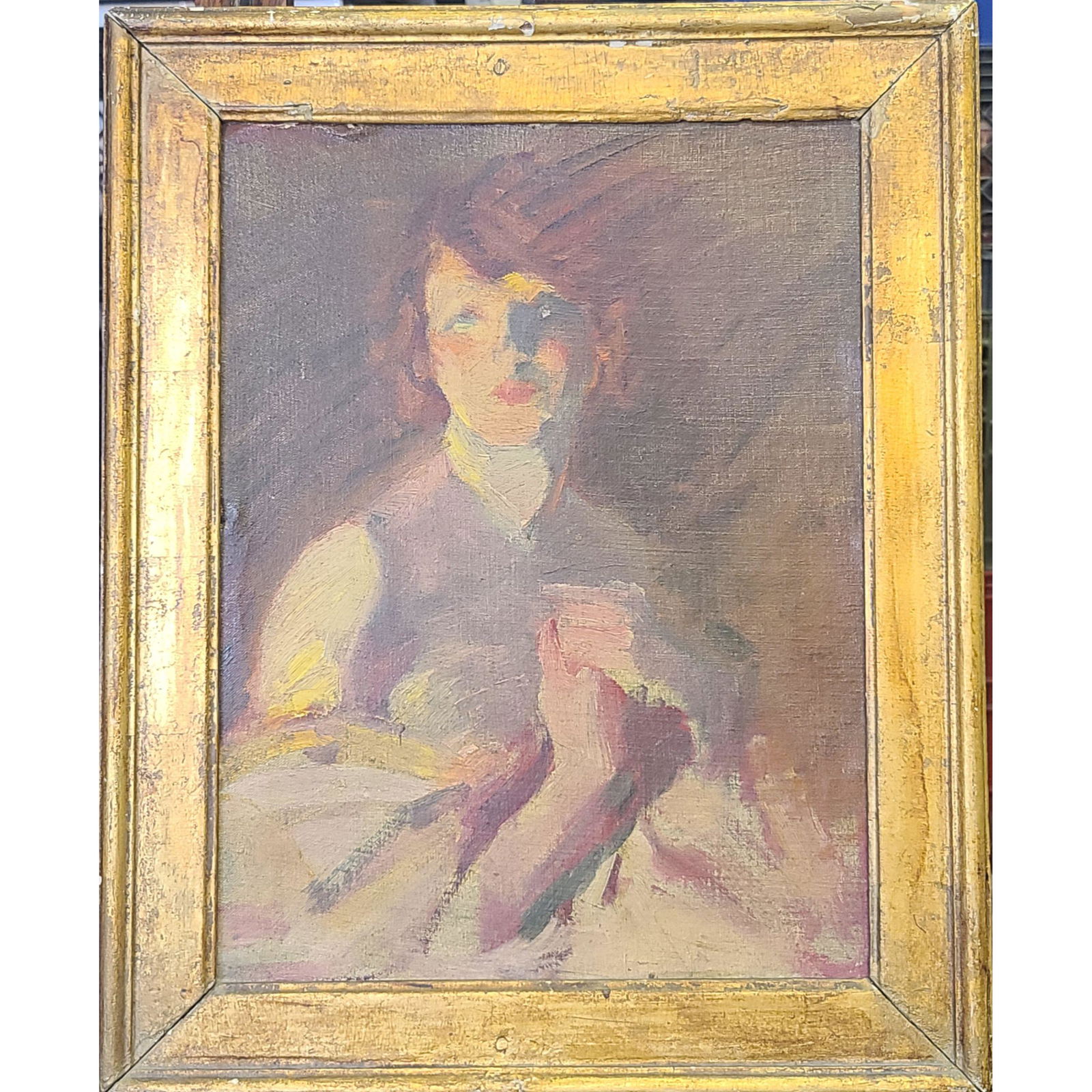 Ashcan School Portrait Painting John Sloan George Luks? (1 of 15)