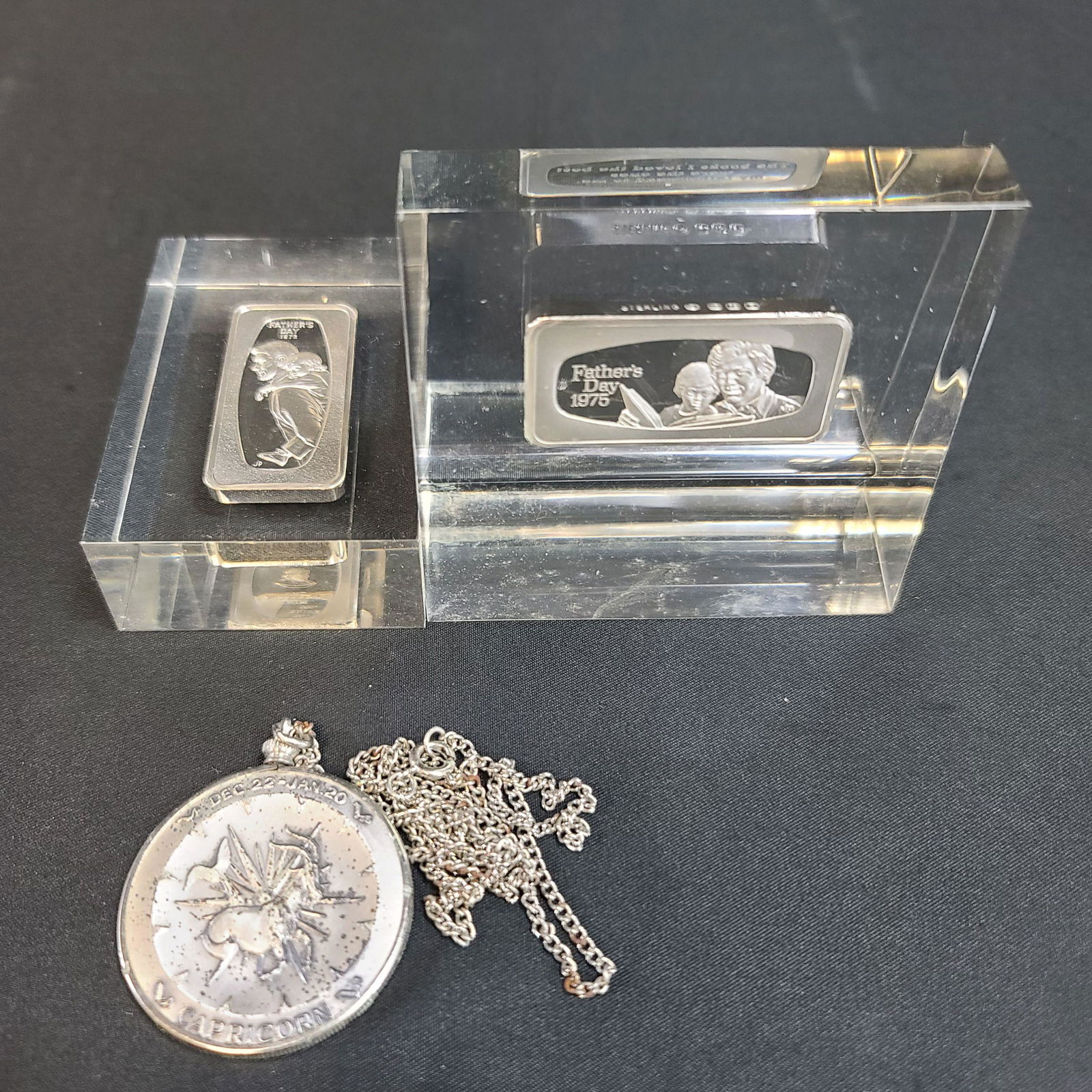 2 Pure Sterling Silver Bars 1000 Grains Each  PLUS 1 (1 of 8)