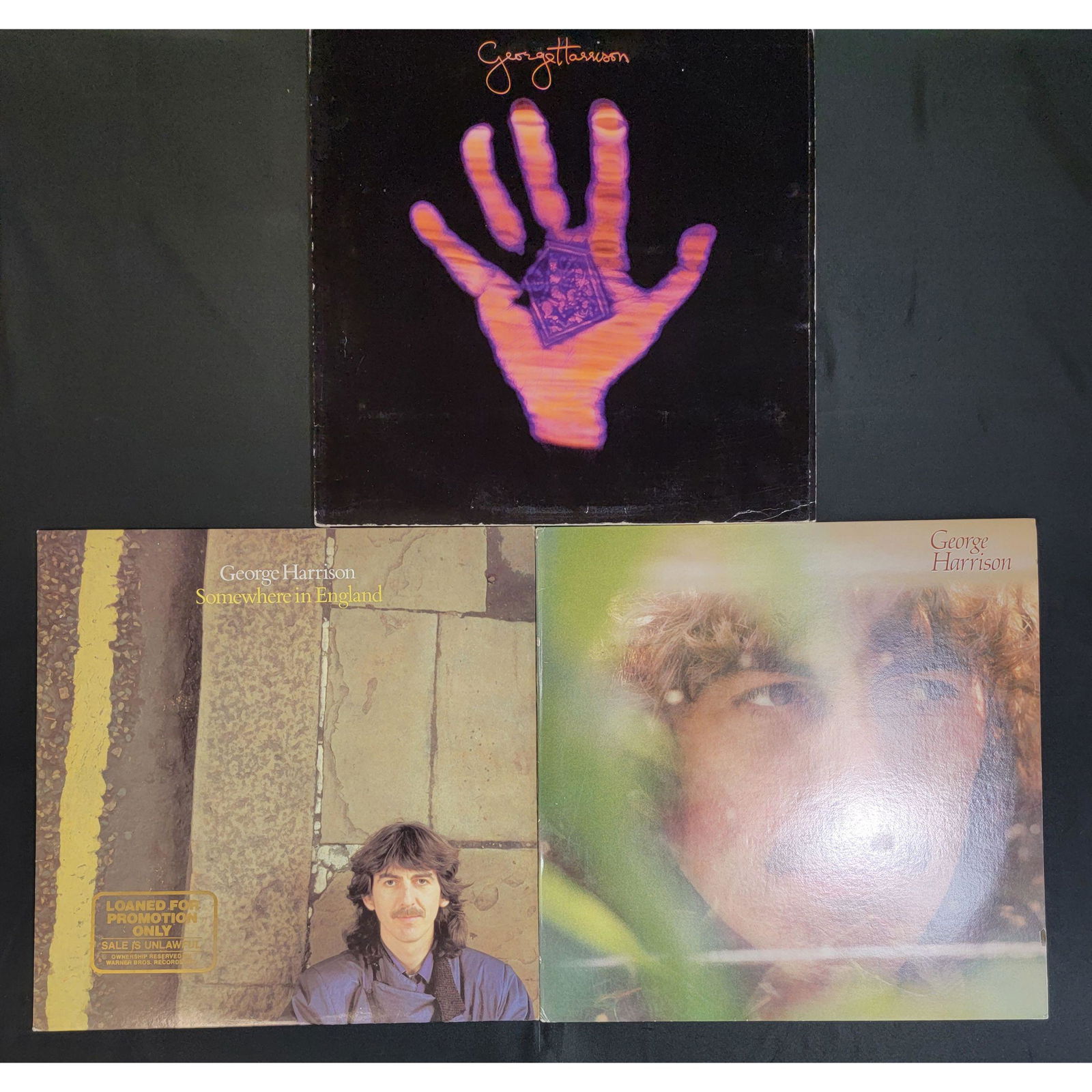 THE BEATLES GEORGE HARRISON VINYL LP LOANER FOR PROMO (1 of 5)