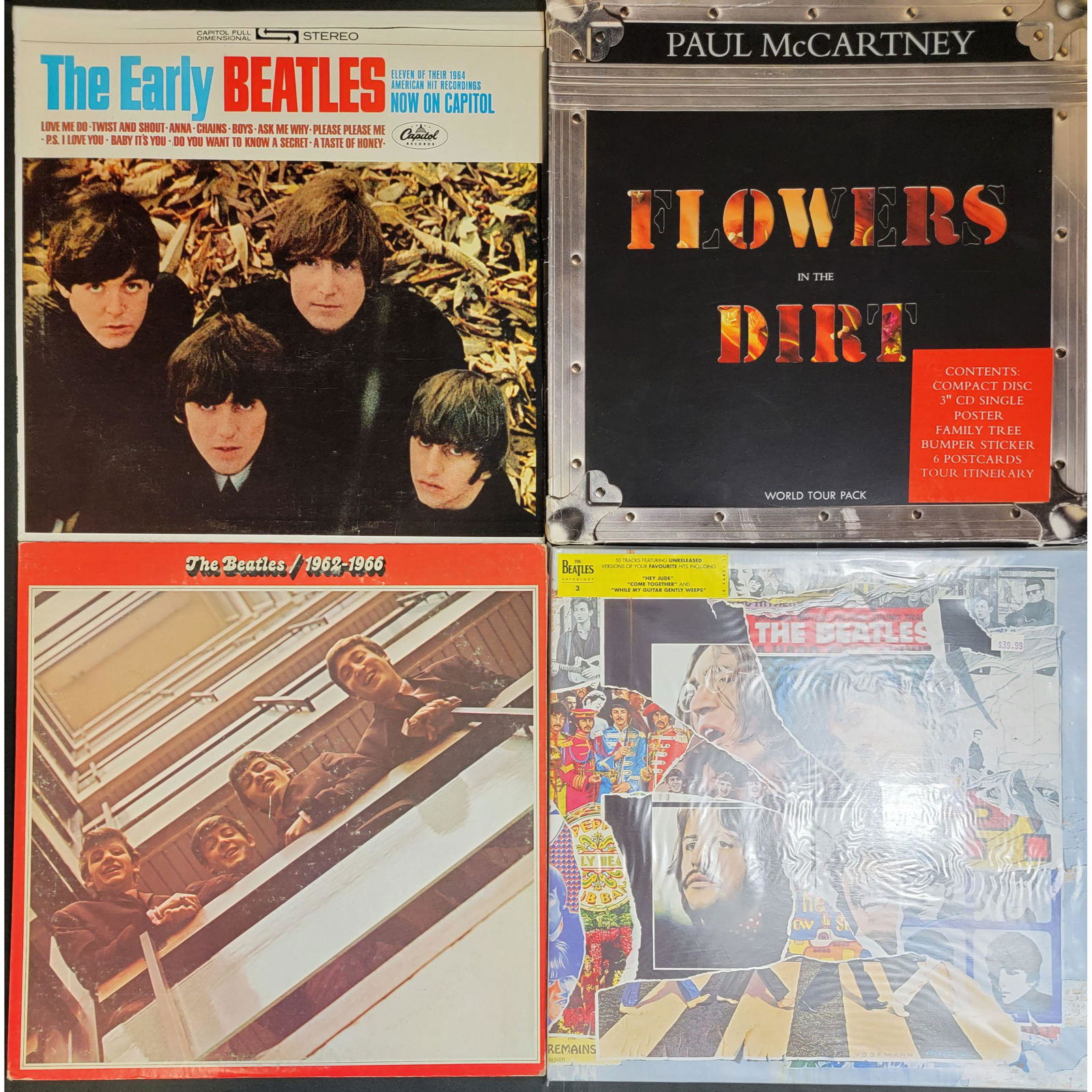 THE BEATLES1962-66 & PAUL MCCARTNEY VINYL LP (1 of 10)