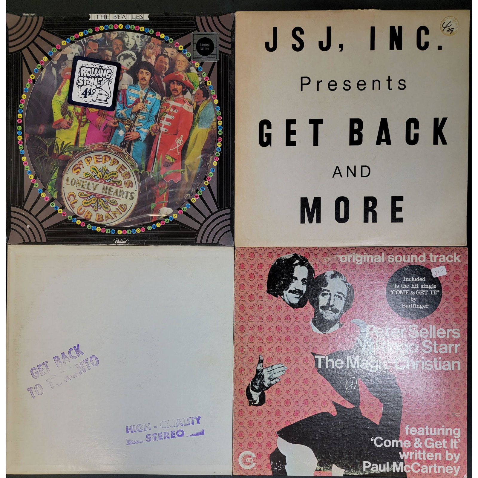 THE BEATLES LTD ED. VINYL LP FACTORY SEALED PLUS (1 of 11)