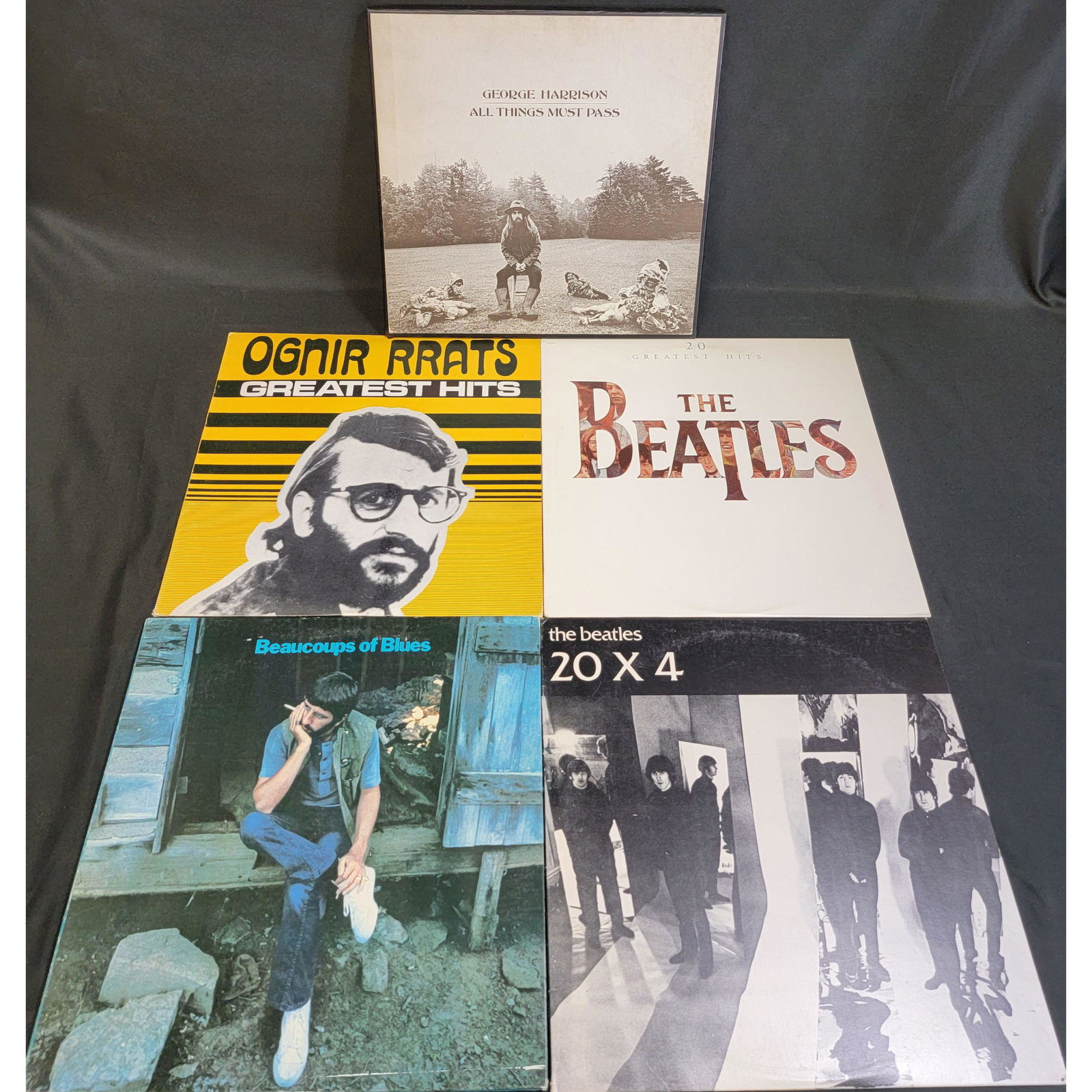 THE BEATLES RINGO HARRISON VINYL LPS: THE BEATLES RINGO HARRISON VINYL LPS