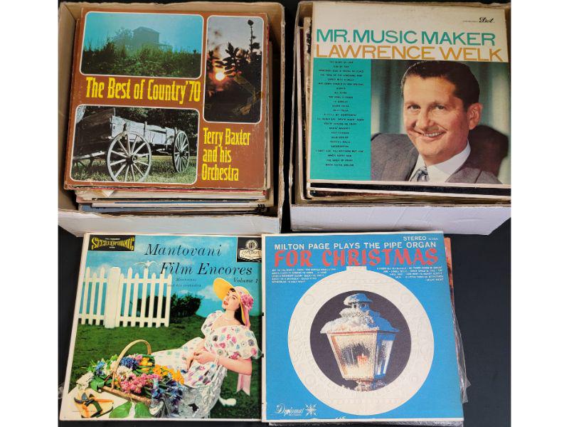 A Lg Collection of Vintage Vinyl Records LP Untouched (1 of 5)