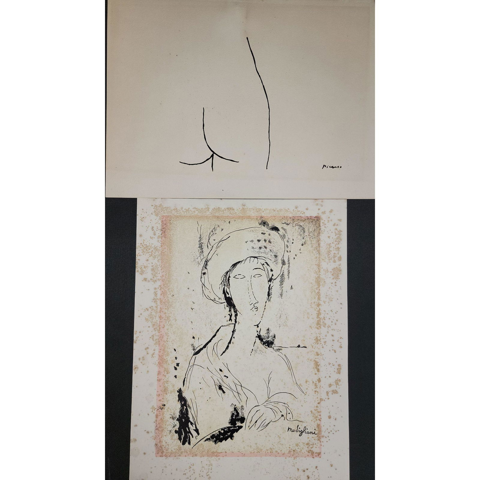 Vintage Pablo Picasso And Modigliani Lithographs (1 of 17)